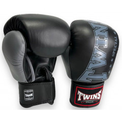 Боксерские перчатки TWINS Special BGVL3-2TA black gray 12 oz