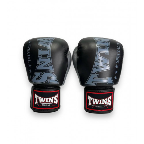 Боксерские перчатки TWINS Special BGVL3-2TA black gray 14 oz