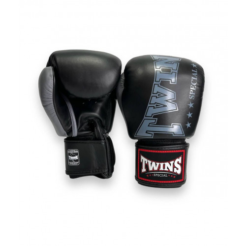 Боксерские перчатки TWINS Special BGVL3-2TA black gray 16 oz