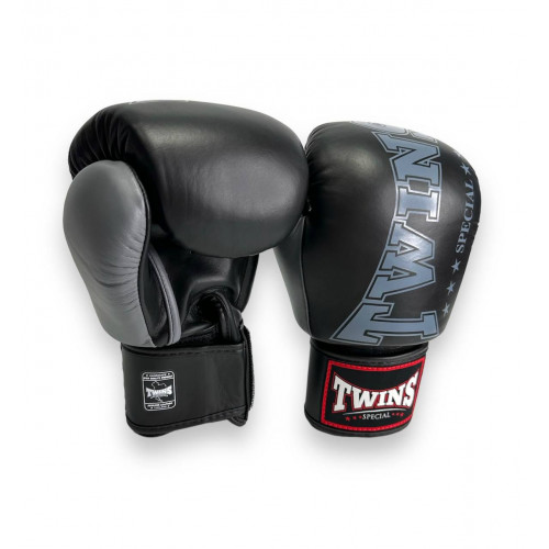 Боксерские перчатки TWINS Special BGVL3-2TA black gray 16 oz