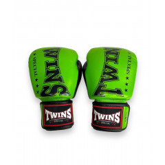 Боксерские перчатки TWINS Special BGVL3-2TA green black 16 oz