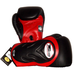 Боксерские перчатки Twins Special BGVL6 red black 10 oz