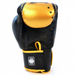 Боксерские перчатки Twins Special FBGV-TW4 Gold Black 16 oz