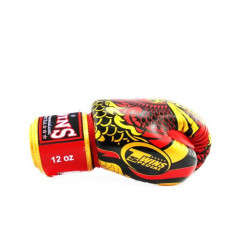 Боксерские перчатки Twins Special FBGVL3-52 Dragon red 16 oz