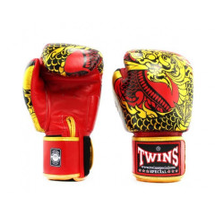 Боксерские перчатки Twins Special FBGVL3-52 Dragon red 16 oz