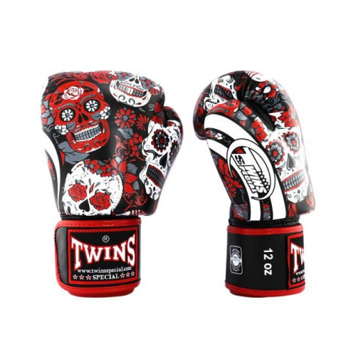 Боксерские перчатки Twins Special FBGVL3-53 red 14 oz
