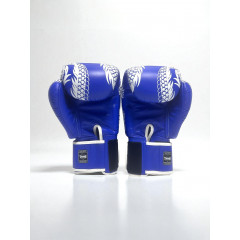 Боксерские перчатки TWINS Special FBGVL3-49 blue-white 10 oz