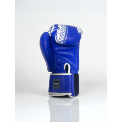 Боксерские перчатки TWINS Special FBGVL3-49 blue-white 12 oz