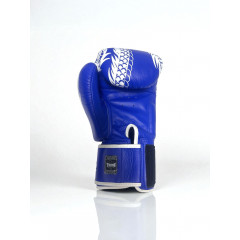 Боксерские перчатки TWINS Special FBGVL3-49 blue-white 14 oz