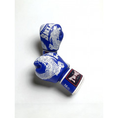 Боксерские перчатки TWINS Special FBGVL3-49 blue-white 16 oz