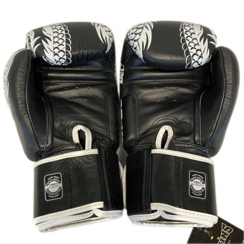 Боксерские перчатки TWINS Special FBGVL3-49 black white 10 oz