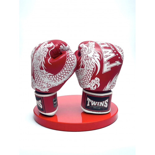 Боксерские перчатки TWINS Special FBGVL3-49 red white 10 oz