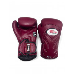 Боксерские перчатки Twins Special BGVL6 maroon maroon 12 oz