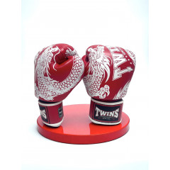 Боксерские перчатки TWINS Special FBGVL3-49 red white 14 oz
