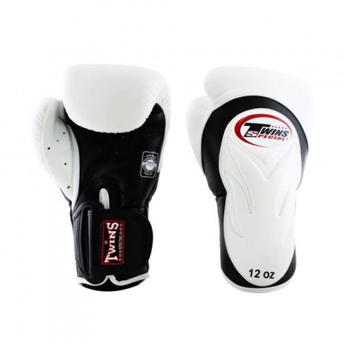 Боксерские перчатки BGVL6 black-white 16 oz