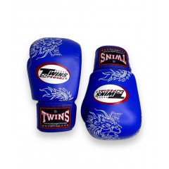 Боксерские перчатки Twins Special FBGVL3-6 blue white 14 oz