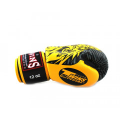 Боксерские перчатки Twins Special FBGVL50 yellow 12 oz