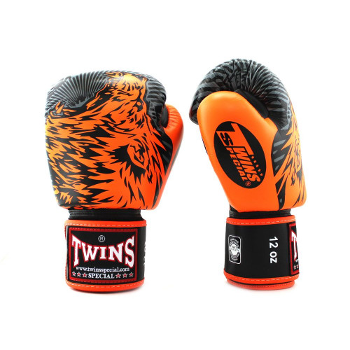 Боксерские перчатки Twins Special FBGVL50 orange 12 oz