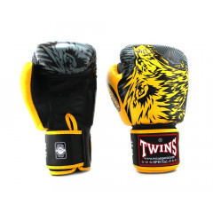 Боксерские перчатки Twins Special FBGVL50 yellow 16 oz