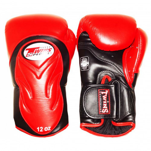 Боксерские перчатки BGVL6 black-red 16 oz