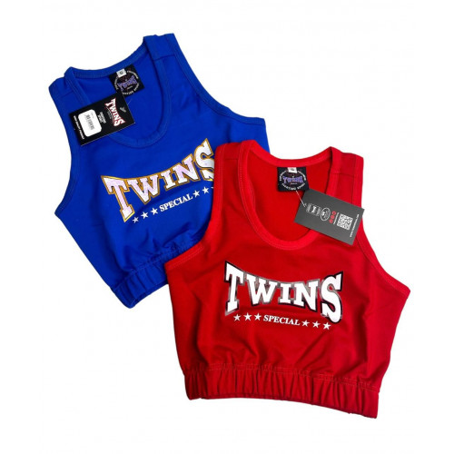 Женский Топ для тайского бокса Twins Special TSB-3 red XL