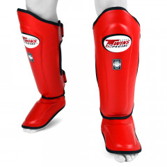 Защита голени Twins SGL10 red M