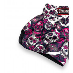 Шорты для бокса Twins Special TBS Halloween pink 2XL