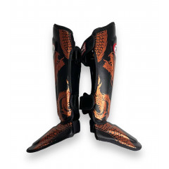 Защита голени Twins Special FSGL10-49 black brown - M