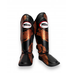 Защита голени Twins Special FSGL10-49 black brown - M