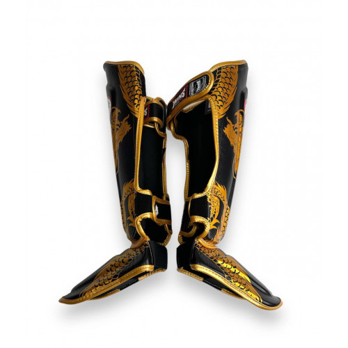 Защита голени Twins Special FSGL10-49 black gold - S