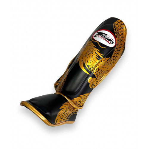 Защита голени Twins Special FSGL10-49 black gold - S