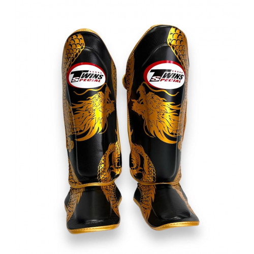 Защита голени Twins Special FSGL10-49 black gold - S