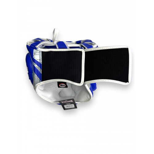 Шлем боксерский Twins Special FHGL3-TW5 white blue L