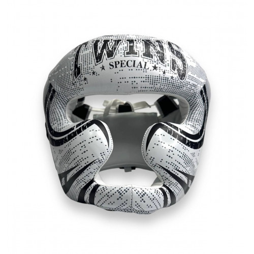 Шлем боксерский Twins Special FHGL3-TW5 white black XL