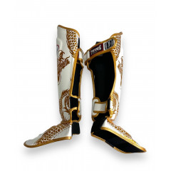 Защита голени Twins Special FSGL10-49 white gold - XL