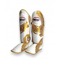 Защита голени Twins Special FSGL10-49 white gold - XL