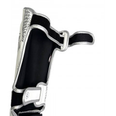 Защита голени Twins Special FSGL10-49 white silver - L