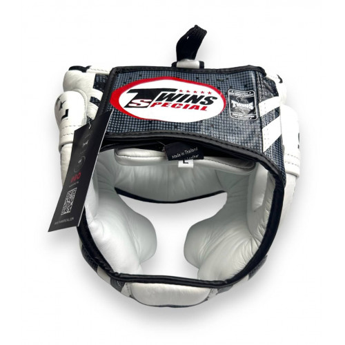 Шлем боксерский Twins Special FHGL3-TW5 black white M