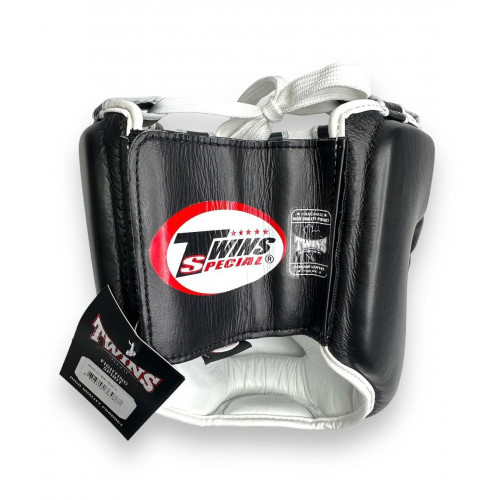 Шлем боксерский Twins Special HGL11 black white L