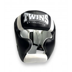 Шлем боксерский Twins Special HGL11 black white M