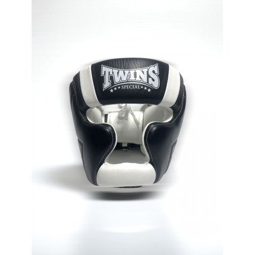Шлем боксерский Twins Special HGL11 black white XL