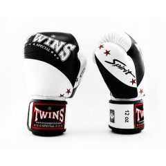 Боксерские перчатки Twins BGVL10 black 12 oz