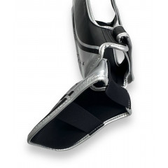 Защита голени Twins Special FSGL10-TW4 black silver L