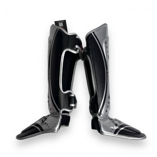 Защита голени Twins Special FSGL10-TW4 black silver M