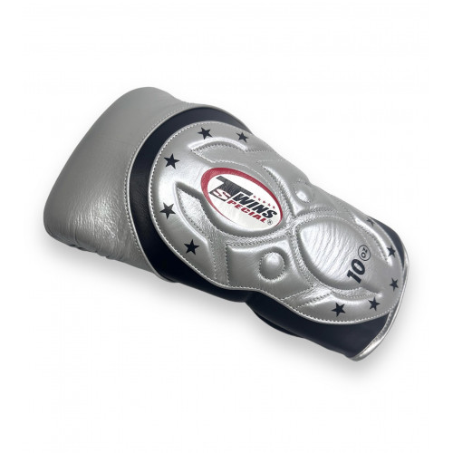 Боксерские перчатки Twins BGVL6 MK Silver 10 oz