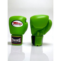 Боксерские перчатки Twins Special BGVL3 green neon 12 oz