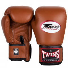 Боксерские перчатки Twins Special BGVL3 brown 10 oz