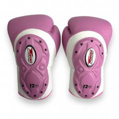 Боксерские перчатки Twins Special BGVL6 MK pink white 10 oz