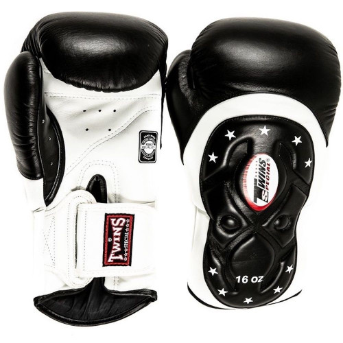 Боксерские перчатки Twins BGVL6 MK white black 12 oz