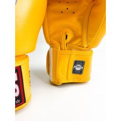 Боксерские перчатки Twins FBGVL3-13 yellow 10 oz